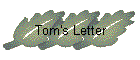 Tom's Letter